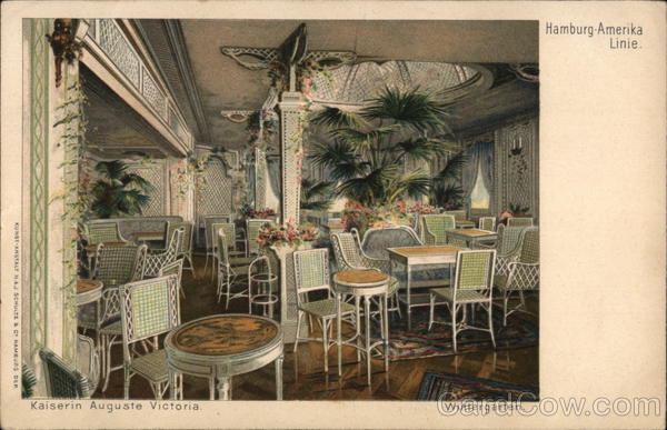 Hamburg-Amerika Linie: Kaiserin Auguste Victoria Interiors