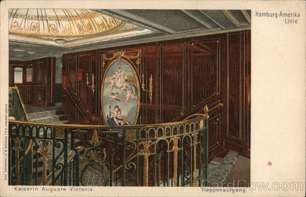 Hamburg-Amerika Linie: Kaiserin Auguste Victoria Interiors