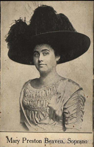 Mary Preston Beaven, Soprano Opera