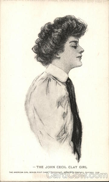 The John Cecil Clay Girl Women