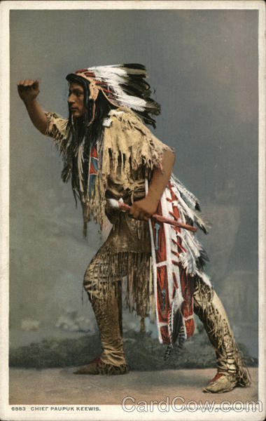 Chief Paupuk Keewis Native Americana