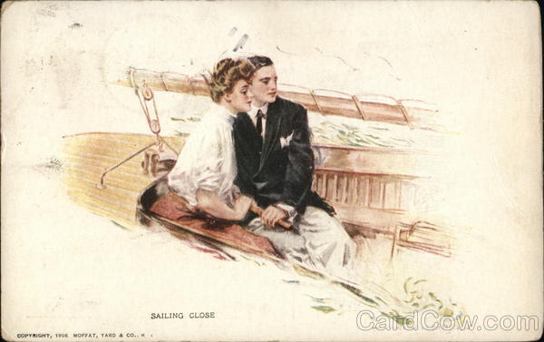 Sailing Close Howard Chandler Christy Boats, Ships