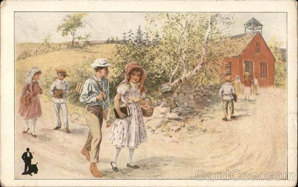 School Children - Walk-Over Shoes Advertising