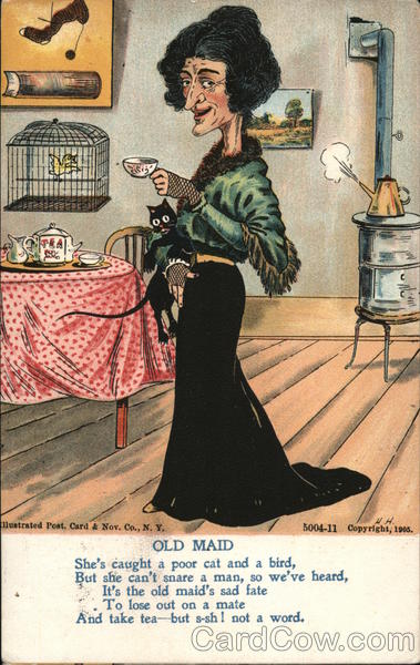 Old Maid Caricatures