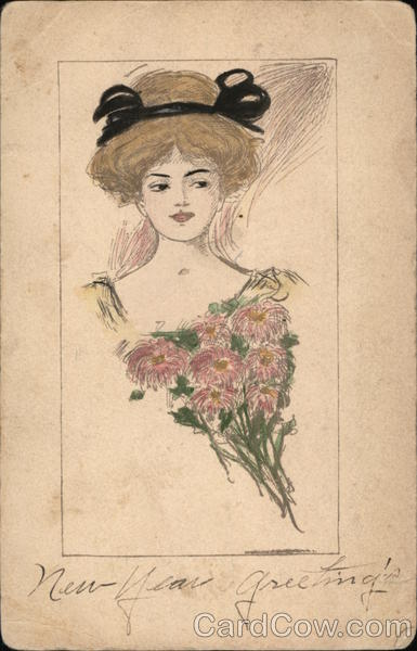 Sketch of Pretty Woman Women