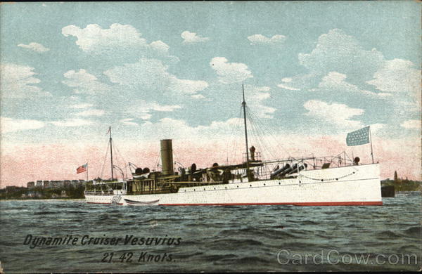 Dynamite Cruiser Vesuvius Ships