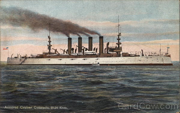 Armored Cruiser Colorado N. L. Stebbins Ships