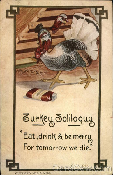 Turkey Soliloquy Turkeys