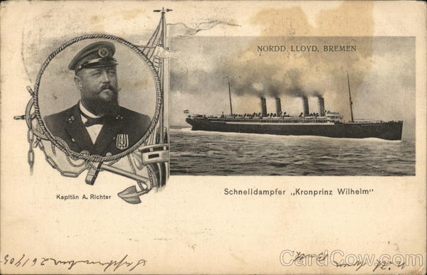 Schnelldampfer Kronprinz Wilhelm Steamers