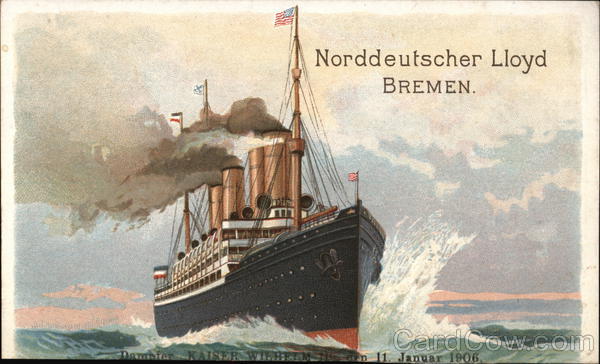 Norddeutscher Lloyd Bremen Boats, Ships
