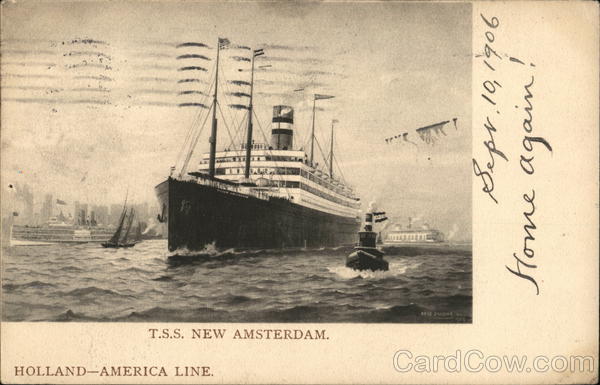 T.S.S. New Amsterdam Boats, Ships