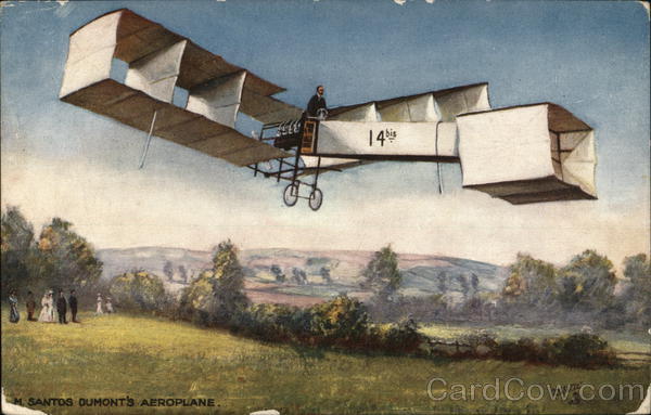 M. Santos Dumont's Aeroplane Aircraft