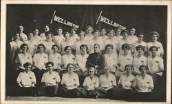 Transcontinental Tour of The Santa Fe Girls' Band, Wellington, Kansas 1914 Performers & Groups Postcard Postcard Postcard