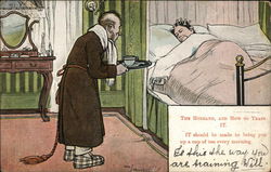 The Husband, and how to train it Postcard