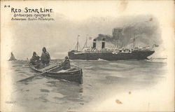 Red Star Line Postcard