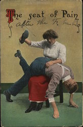 The Seat of Pain Postcard