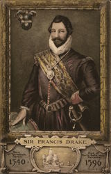 Sir Francis Drake Postcard