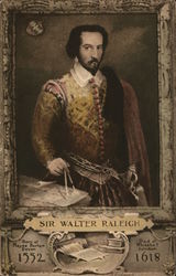 Sir Walter Raleigh Postcard