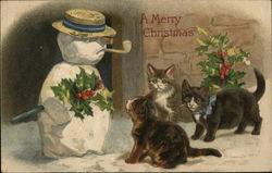 A Merry Christmas Postcard