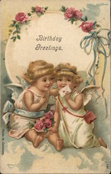 Birthday Greetings Children Postcard Postcard Postcard