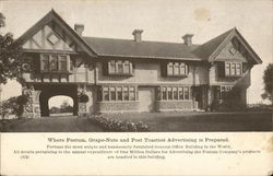 Where Postum, Grape-Nuts and Post Toasties Advertising is Prepared. Postcard