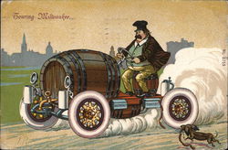Touring Milwaukee on a Motorized Beer Keg Touring Milwaukee on a Motorized Beer Keg