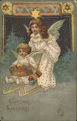 Christmas Greetings Postcard