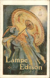Lampe Edison. GE Emblem Postcard