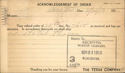The Texas Company Postcard