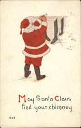 Santa Claus Postcard Postcard Postcard