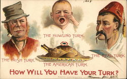 How Will You Have Your Turk Postcard