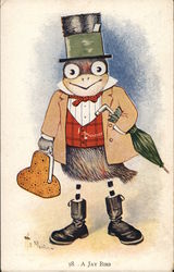 A Jay Bird Dressed Animals Postcard Postcard Postcard