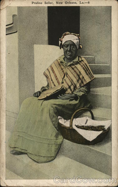 Praline Seller New Orleans Louisiana