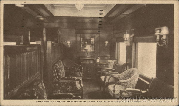 Consummate Luxury Reflected in These New Burlington Lounge Cars