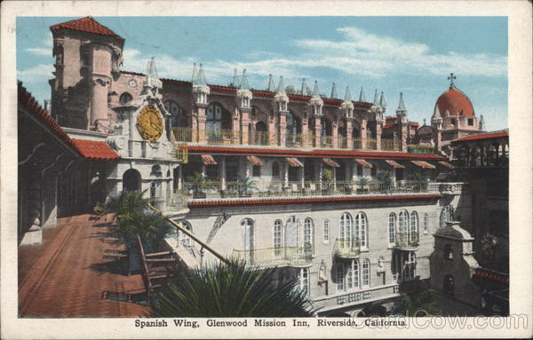 Spanish Wing, Glenwood Mission Inn Riverside California