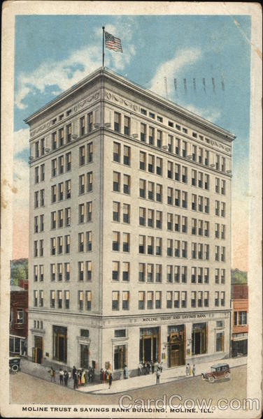 Moline Trust & Savings Bank Building Illinois