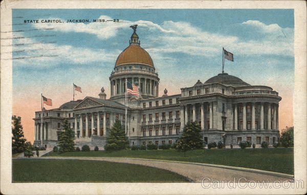 State Capitol Building Jackson Mississippi Hollensbe & Co.