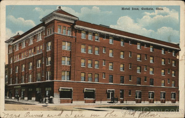 View of Hotel Ione Guthrie Oklahoma