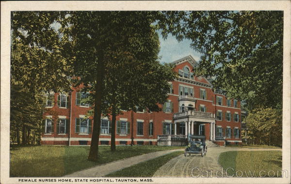 Female Nurses Home, State Hospital Taunton Massachusetts