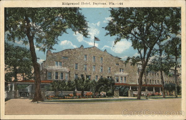 Ridgewood Hotel Daytona Beach Florida