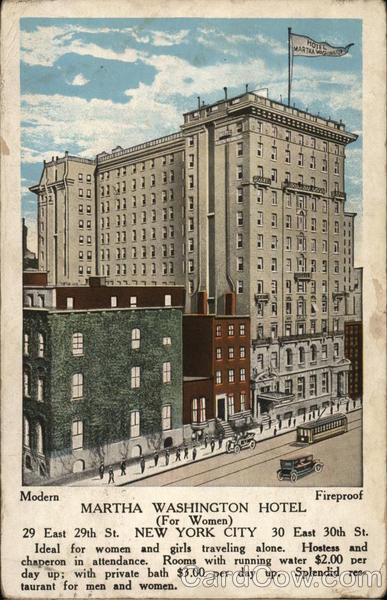 Martha Washington Hotel New York