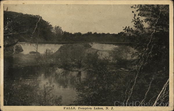 View of Falls Pompton Lakes New Jersey