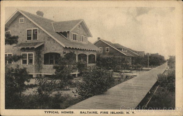 Typical Homes, Saltaire Fire Island New York