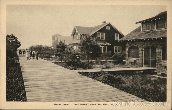Broadway, Saltaire Fire Island New York