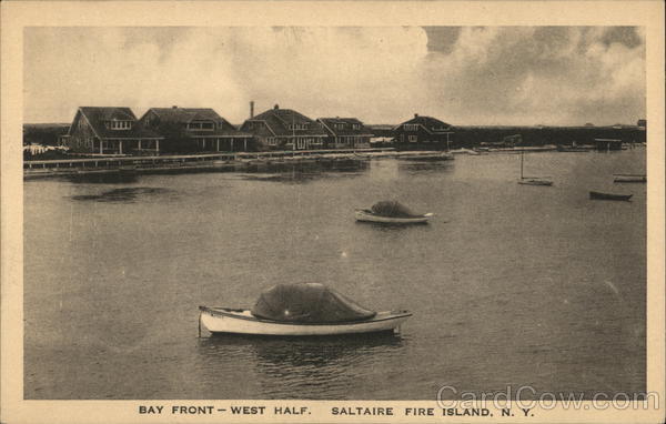 Bay Front - West Half, Saltaire Fire Island New York