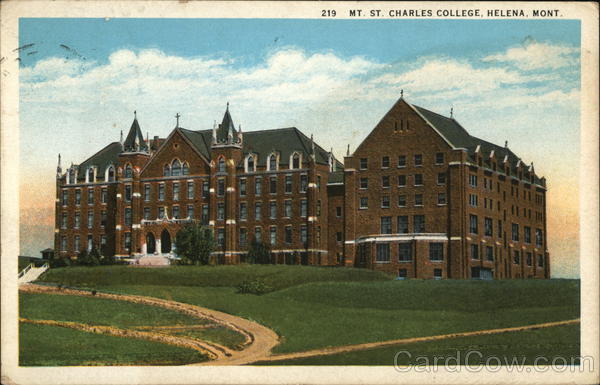 Mt. St. Charles College Helena Montana