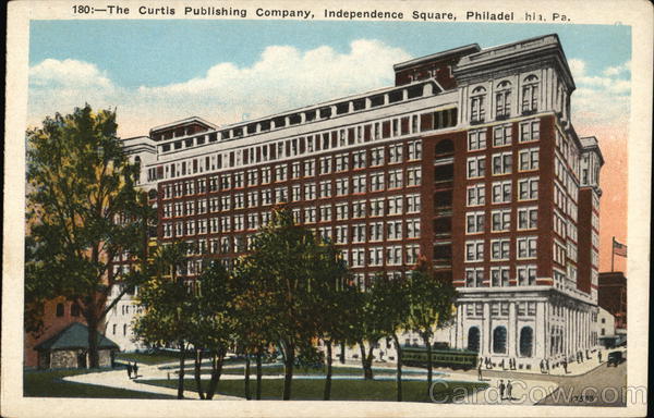 The Curtis Publishing Company, Independence Square Philadelphia Pennsylvania
