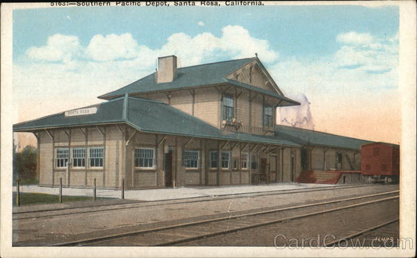 Southern Pacific Depot Santa Rosa California