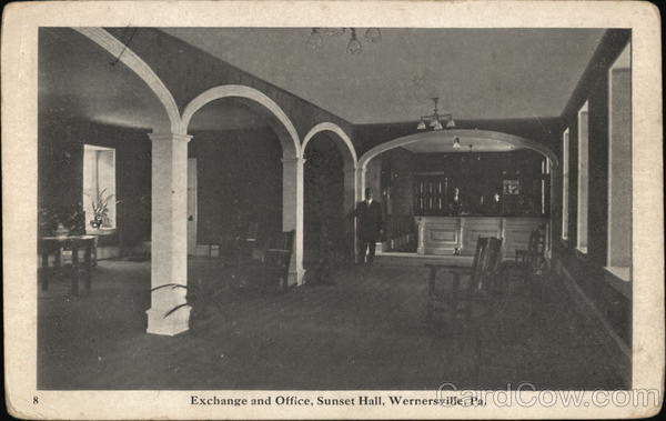 Exchange and Office, Sunset Hall Wernersville Pennsylvania
