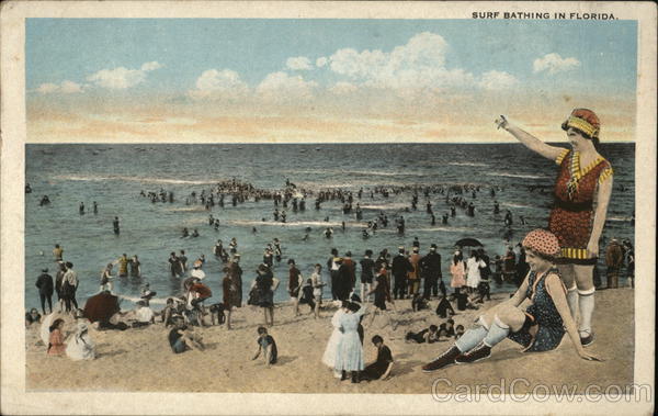Surf Bathing in Florida